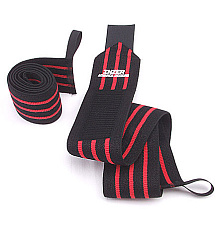 Inzer Iron Wrist Wraps Z Бинты кистевые,черный/красный