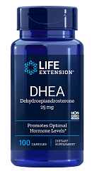 Life Extension DHEA 25 мг, 100 капс