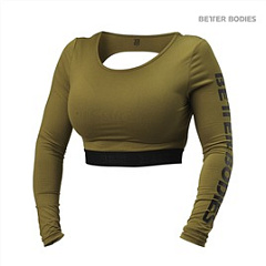 Better bodies 110836-674 Топ с длинными рукавами Better Bodies Chelsea Cropped 