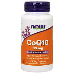 NOW CoQ10 30 mg, 120 капс