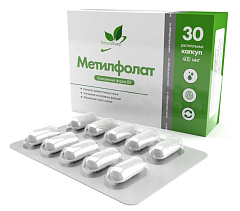 NaturalSupp Метилфолат "веган", 30 капс