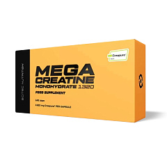 Scitec Nutrition Mega Creatine Monohydrate 1320, 120 капс