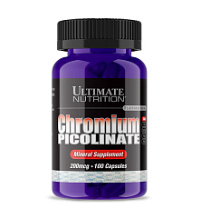Ultimate Nutrition Chromium Picolinate 200 мкг, 100 капс