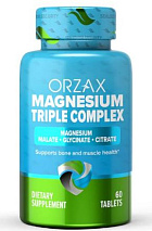 Orzax Magnesium Triple Complex, 60 таб